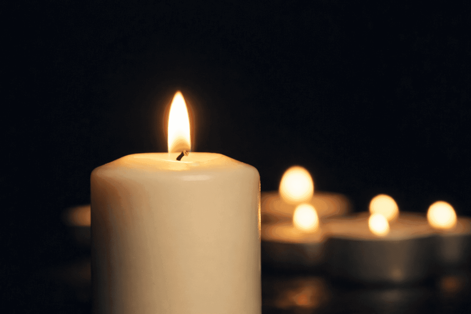 Trauer-Kerze