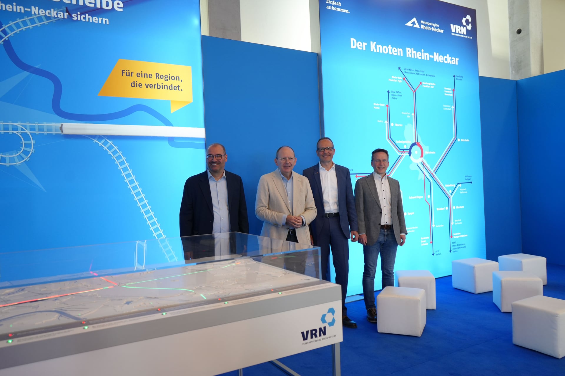 Bild vom Pressegespräch auf dem Maimarkt 2026