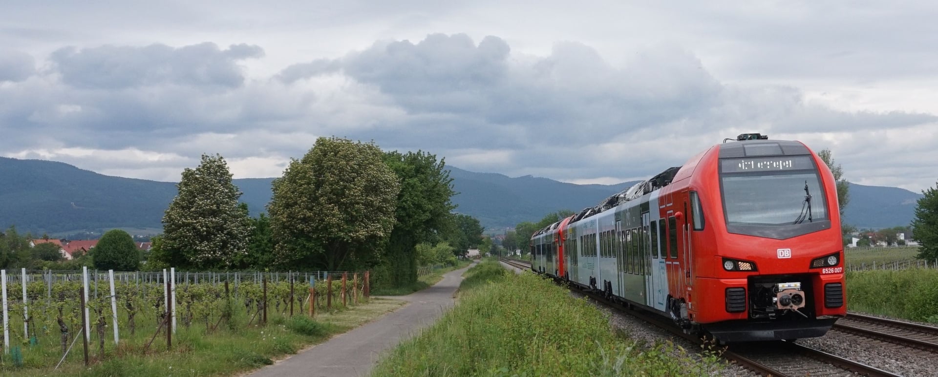 Akkuzug bei Edesheim